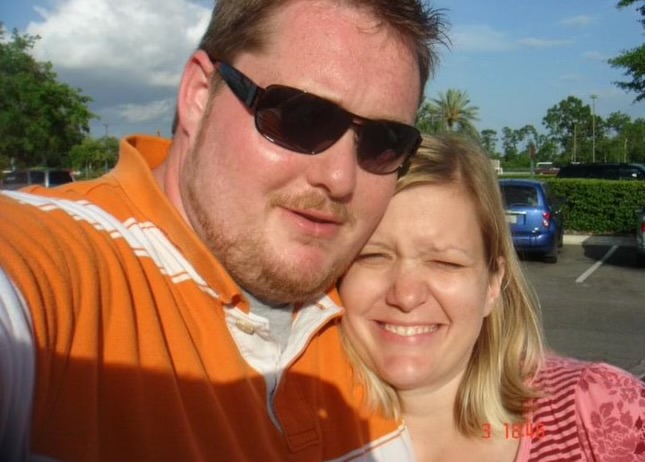 My mom and uncle zach